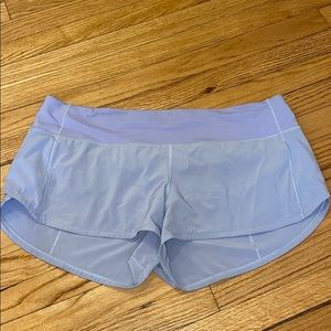 Lululemon Lavender Athletic Shorts
